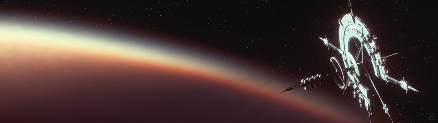 La estacion orbital Everus Harbor, sobre Hurston