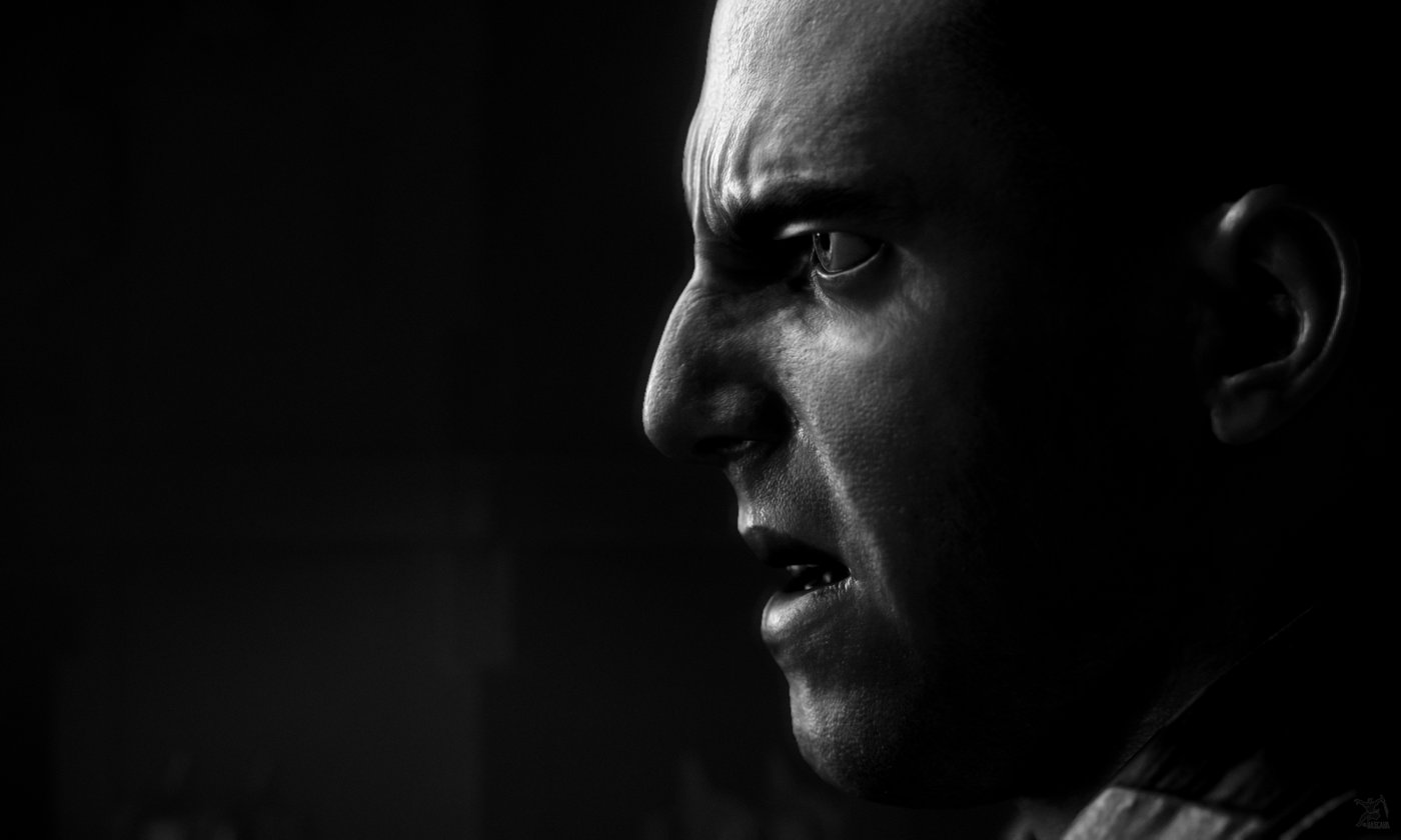 Retrato en el asteroide de Grim HEX