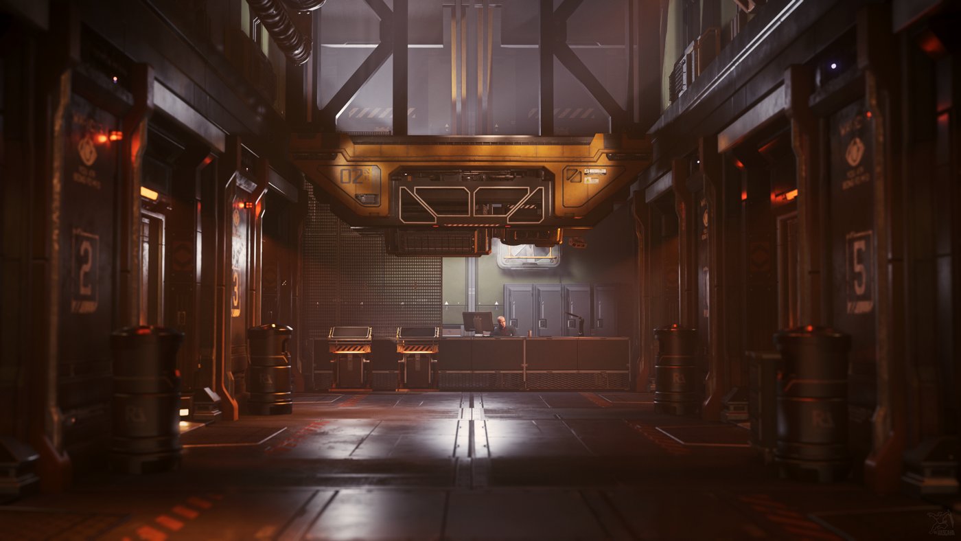 Interior de la ciudad de Lorville